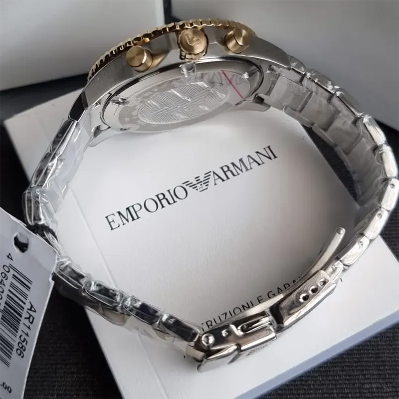 Emporio Armani Sea Explorer Two-Tone Men's Watch- AR11586